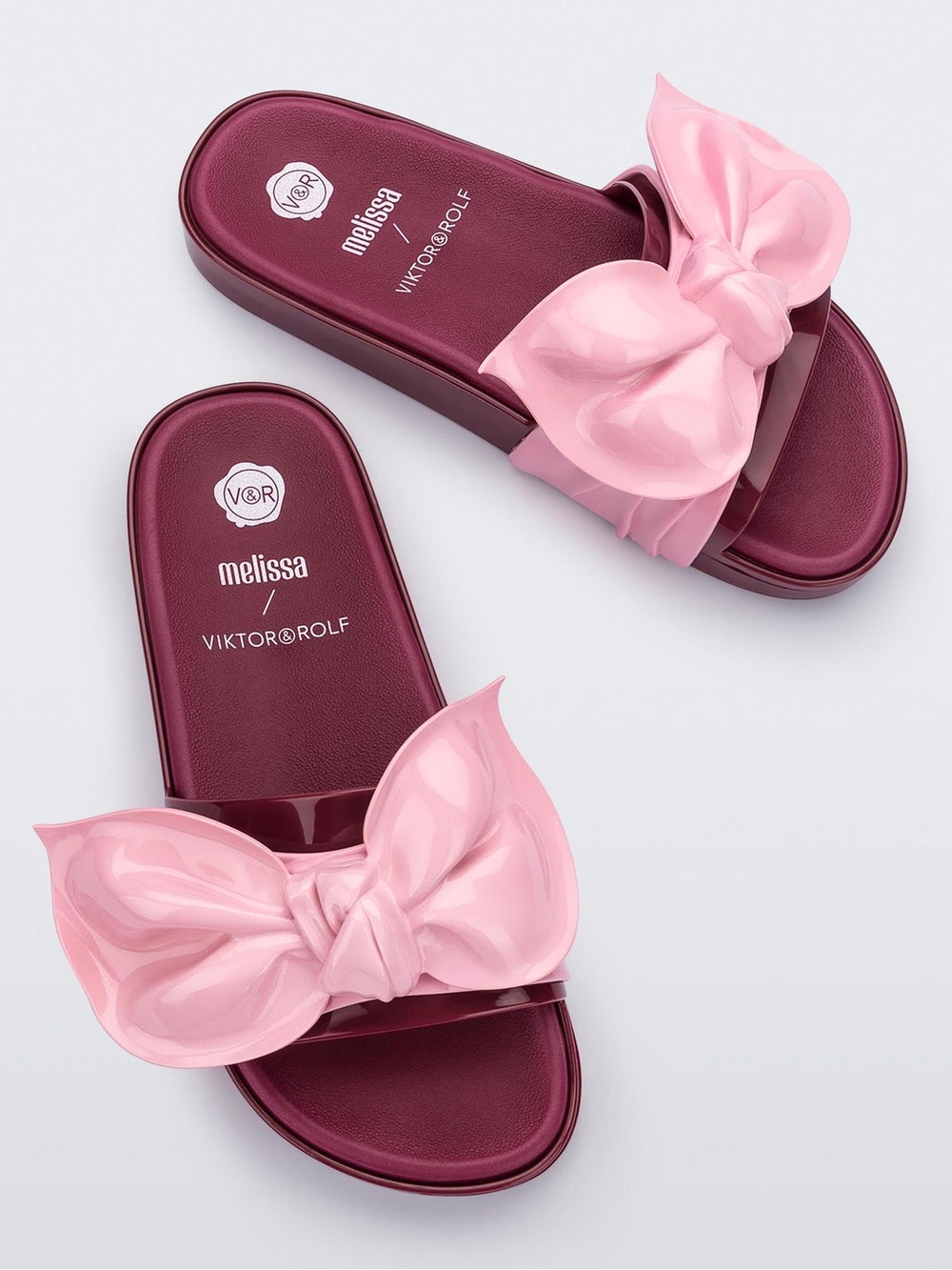 Melissa Beach Slide Next Gen Tie + Viktor & Rolf sandals